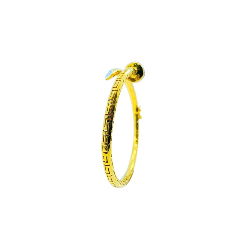 Gelang Paku Emas dan Chrome 916/22K