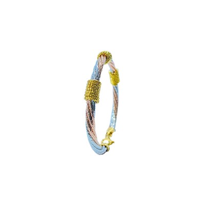 Gelang Cavo Emas, Chrome dan Rose Gold 916/22K