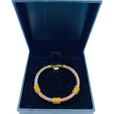 Gelang Cavo Emas, Chrome dan Rose Gold 916/22K