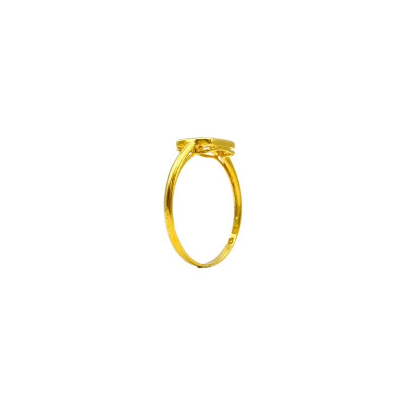 Cincin Biskut Tawar Emas 916/22K