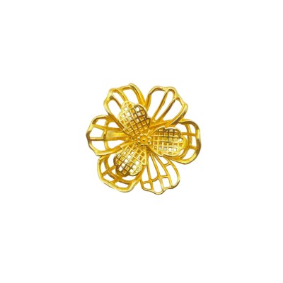 Cincin Bunga Emas 916/22K