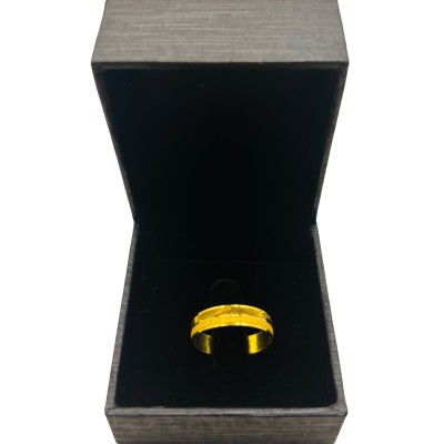 Cincin Belah Rotan Emas 916/22K