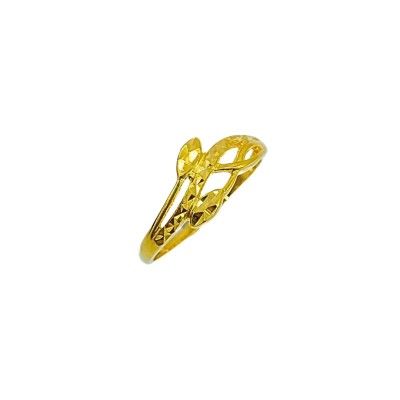 Cincin Daun Emas 916/22K