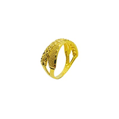 Cincin 2 Layer Emas 916/22K