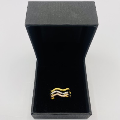 WAVE ROSEGOLD ring