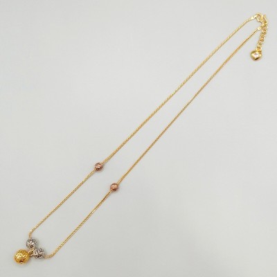 CHOKER BOBA LOVE rosegold