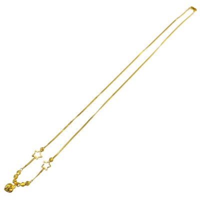 CHOKER LOVE BOBA STAR gold