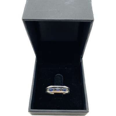 DARK BLUE silver