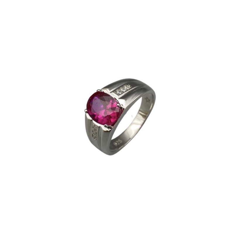 DARK PINK silver