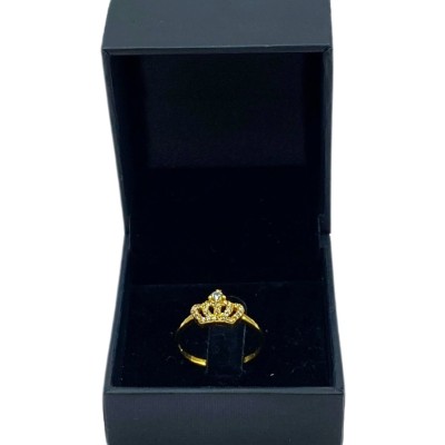 Cincin Permata Mutiara Emas 750/18K