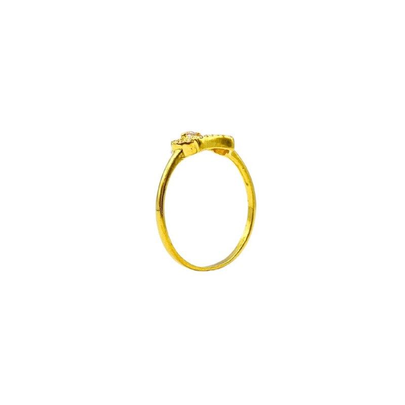 Cincin Permata Mahkota Emas 916/22k