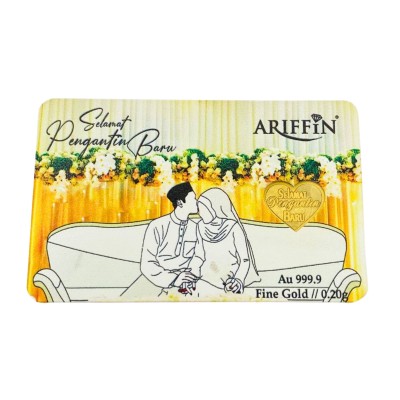 GOLD BAR SELAMAT PENGANTIN BARU 0.20 GRAM GOLD BAR SELAMAT PENGANTIN BARU 0.20 GRAM
