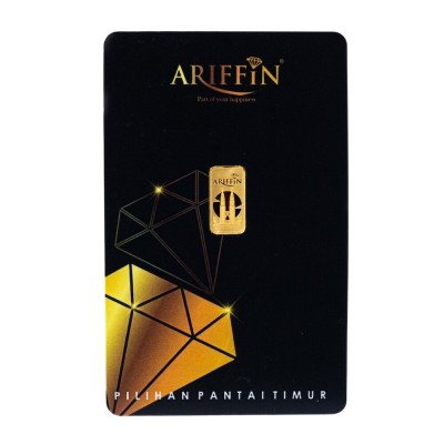 GOLD BAR ARIFFIN 1 GRAM EMAS 999/24K GOLD BAR ARIFFIN 1 GRAM EMAS 999/24K