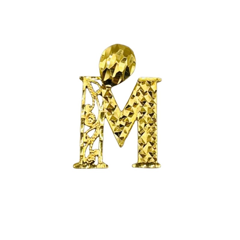 HURUF M pendant