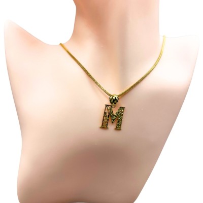 HURUF M pendant