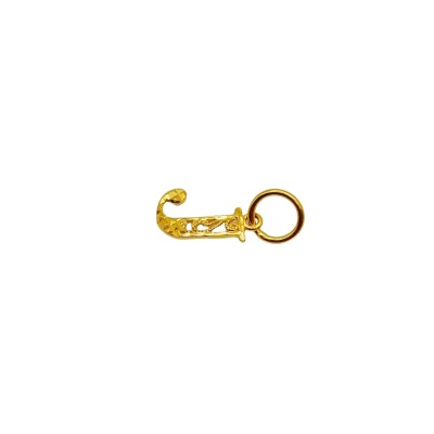 HURUF J pendant