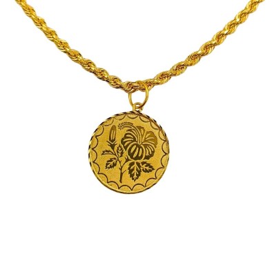 DUIT BUNGA RAYA pendant