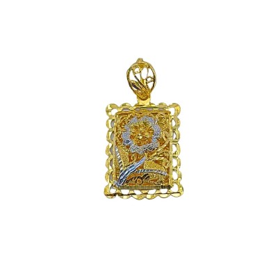 PETAK BUNGA KERAWANG pendant