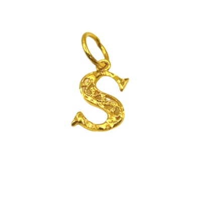 HURUF S gold HURUF S gold