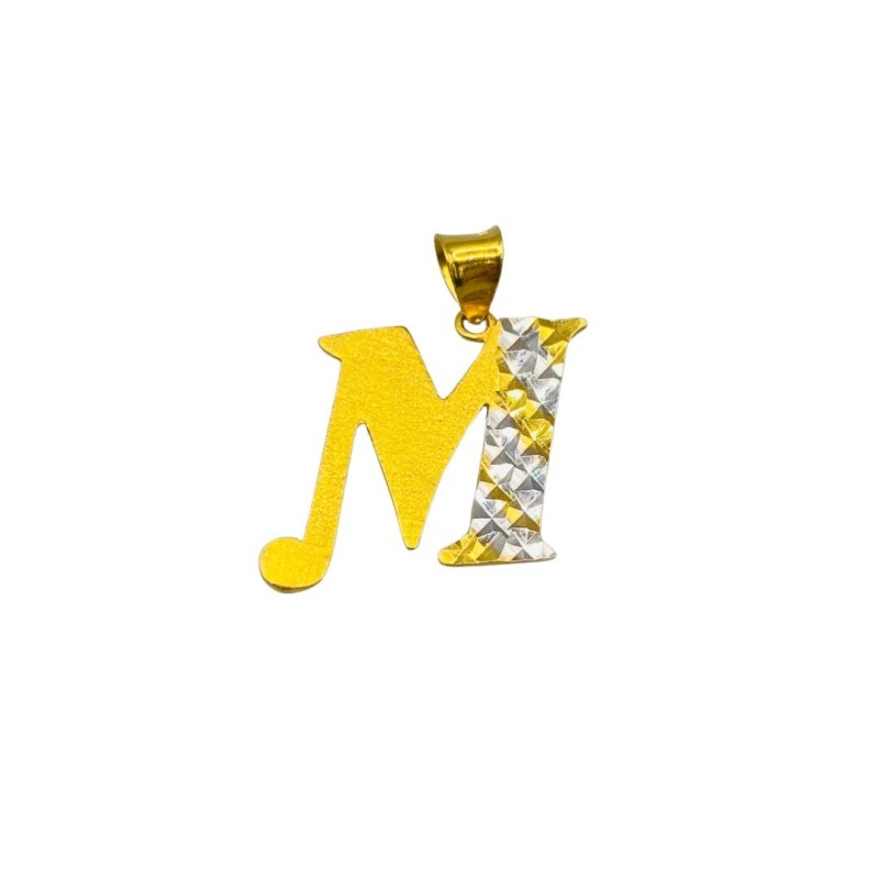 HURUF M pendant