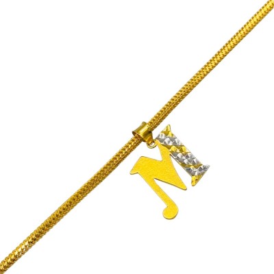 HURUF M pendant