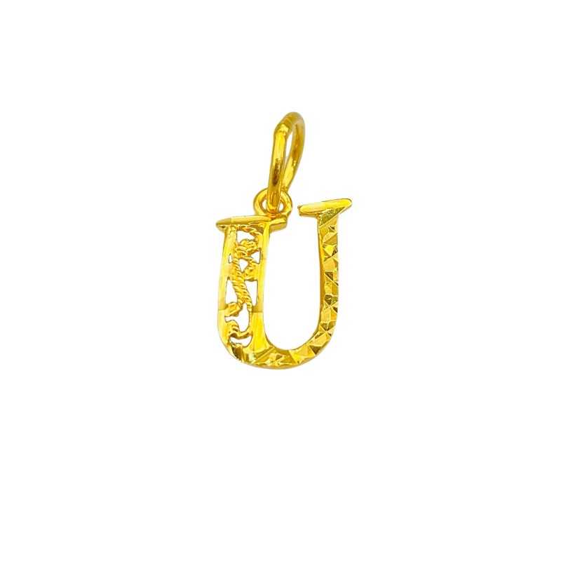 HURUF U pendant
