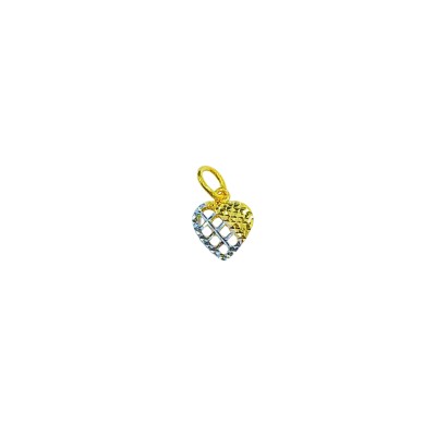 Loket Love Emas dan Chrome 916/22K