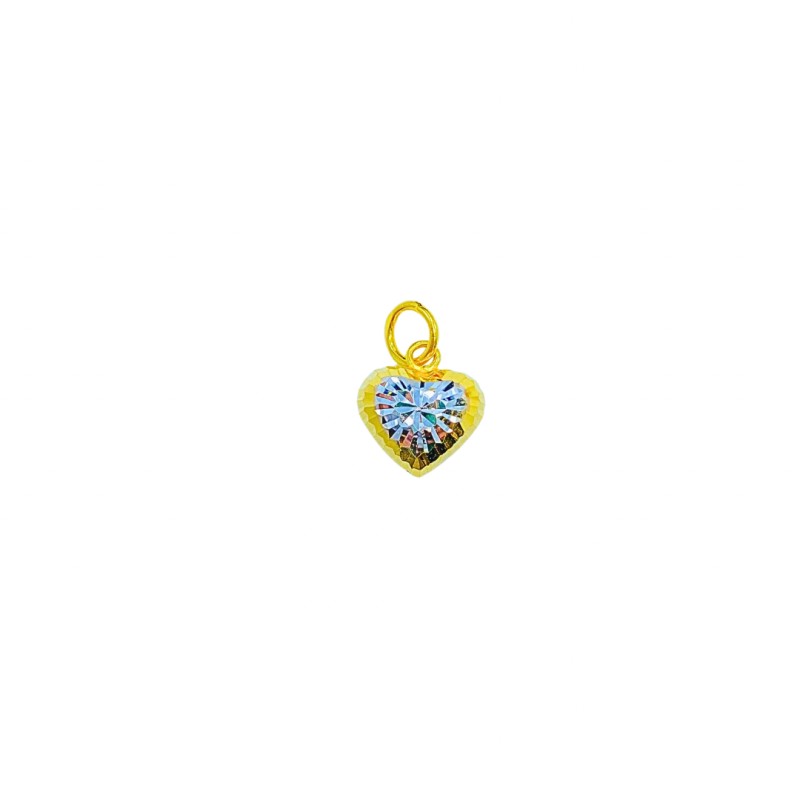 Loket Love Emas dan Chrome 916/22K
