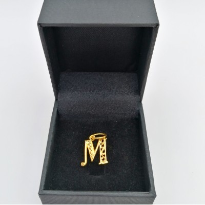 HURUF M gold HURUF M gold