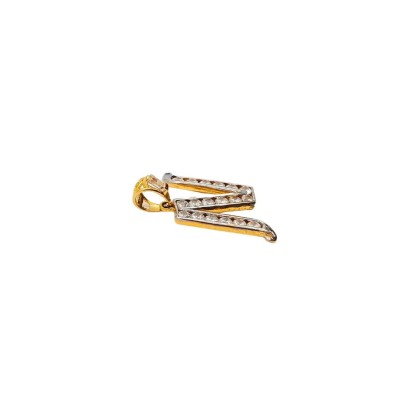 HURUF N PERMATA 585 pendant