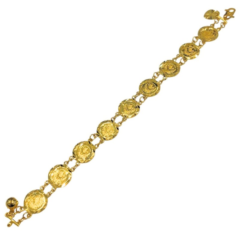 Rantai Tangan Dinar Emas 916/22K