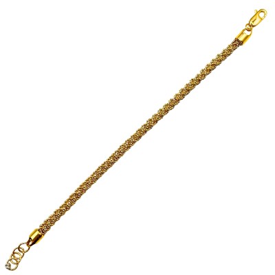 Rantai Tangan Jagung Emas dan Chrome 916/22K