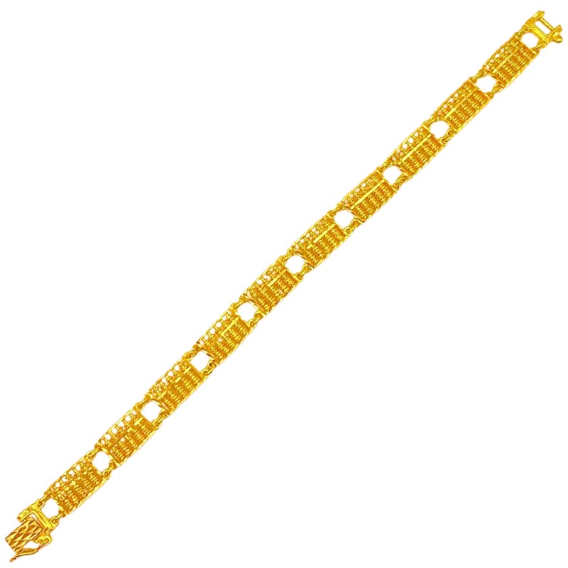 Rantai Tangan Sempoa Emas 916/22K