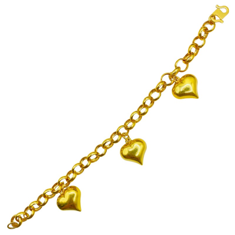Rantai Tangan Kendi Love Emas 916/22K