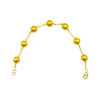 Rantai Tangan Sauh Boba Emas 916/22K