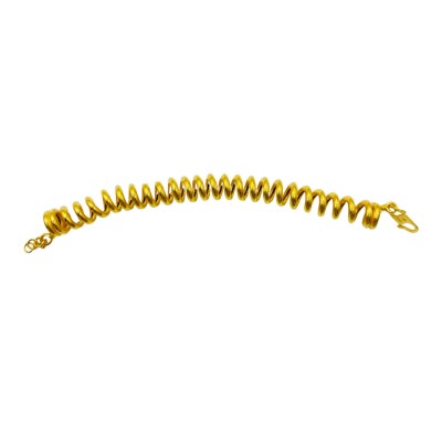 Rantai Tangan Getah Rambut Emas 916/22K