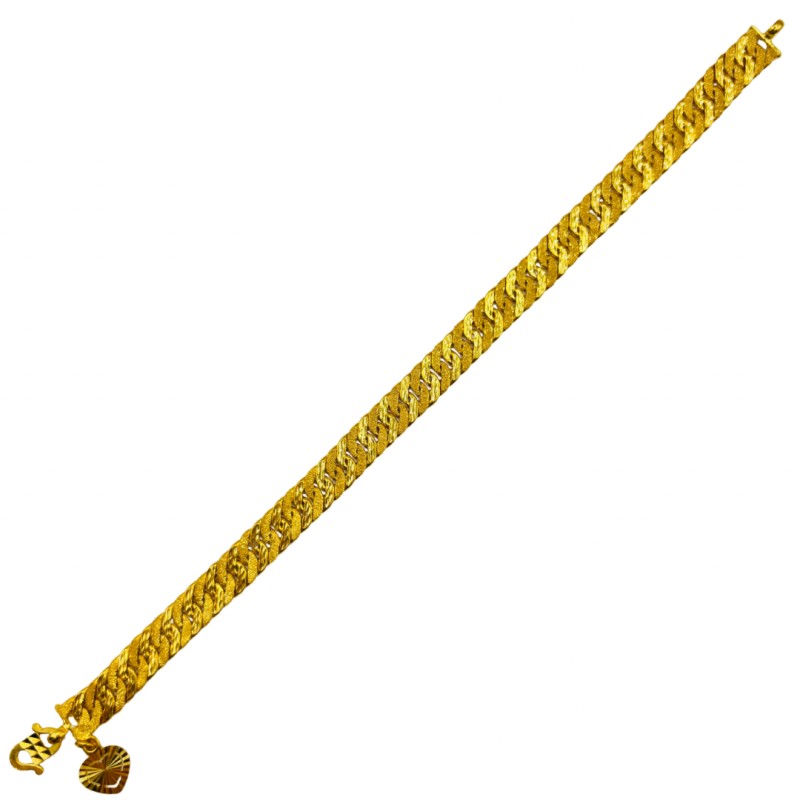 Rantai Tangan Lipan Kait 2 Emas 916/22K