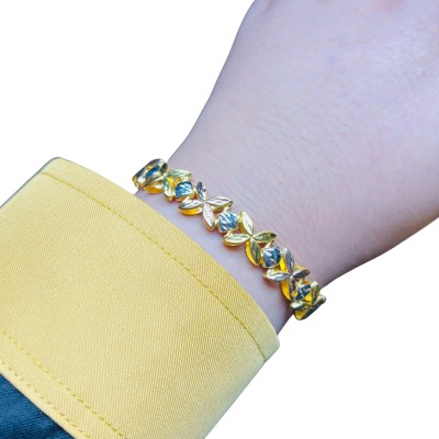 Rantai Tangan Marissa Emas, Chrome dan Rose Gold 916/22K