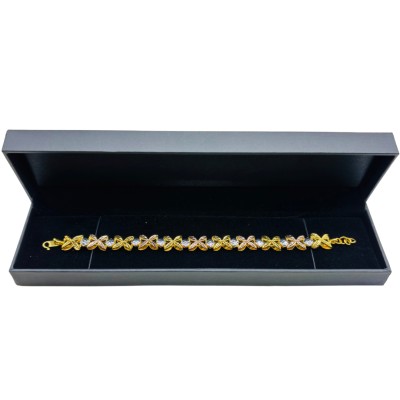 Rantai Tangan Marissa Emas, Chrome dan Rose Gold 916/22K