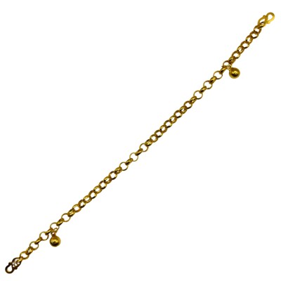 Rantai Tangan Selisih Kanak-Kanak Emas 916/22K