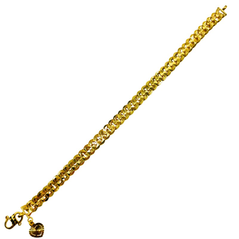 Rantai Tangan Melur Emas 916/22K