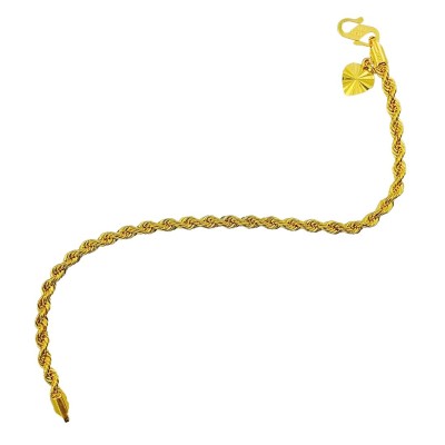 Rantai Tangan Pintal Emas 916/22K