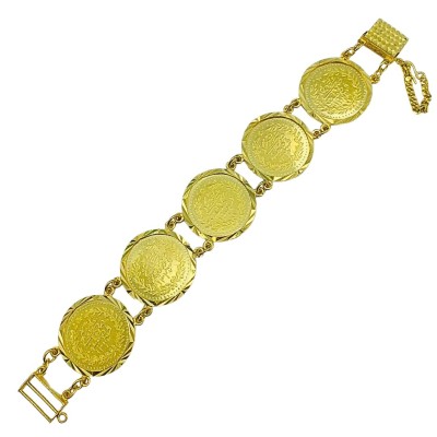 Rantai Tangan Dinar Emas 916/22K