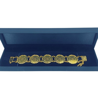 Rantai Tangan Dinar Emas 916/22K