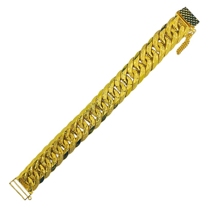 Rantai Tangan Dunhill Emas 916/22K