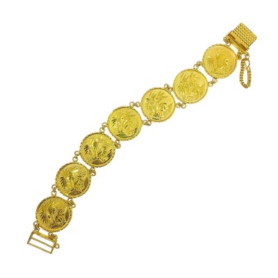 Rantai Tangan Dinar Emas 916/22K