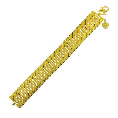 Rantai Tangan Lipan Kait 3 Emas 916/22K