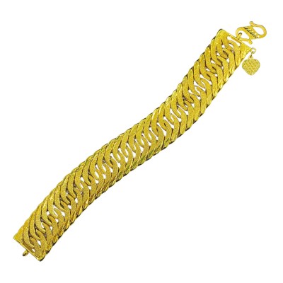 Rantai Tangan Lipan Kait 3 Emas 916/22K