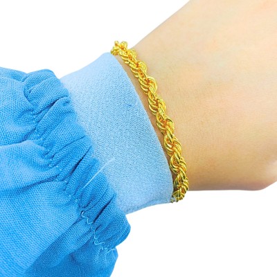 Rantai Tangan Pintal Emas 916/22K