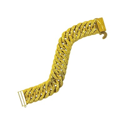 Rantai Tangan Lipan Kait 2 Emas 916/22K